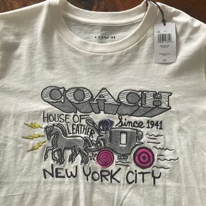 NWT Coach NYC T-shirt small
